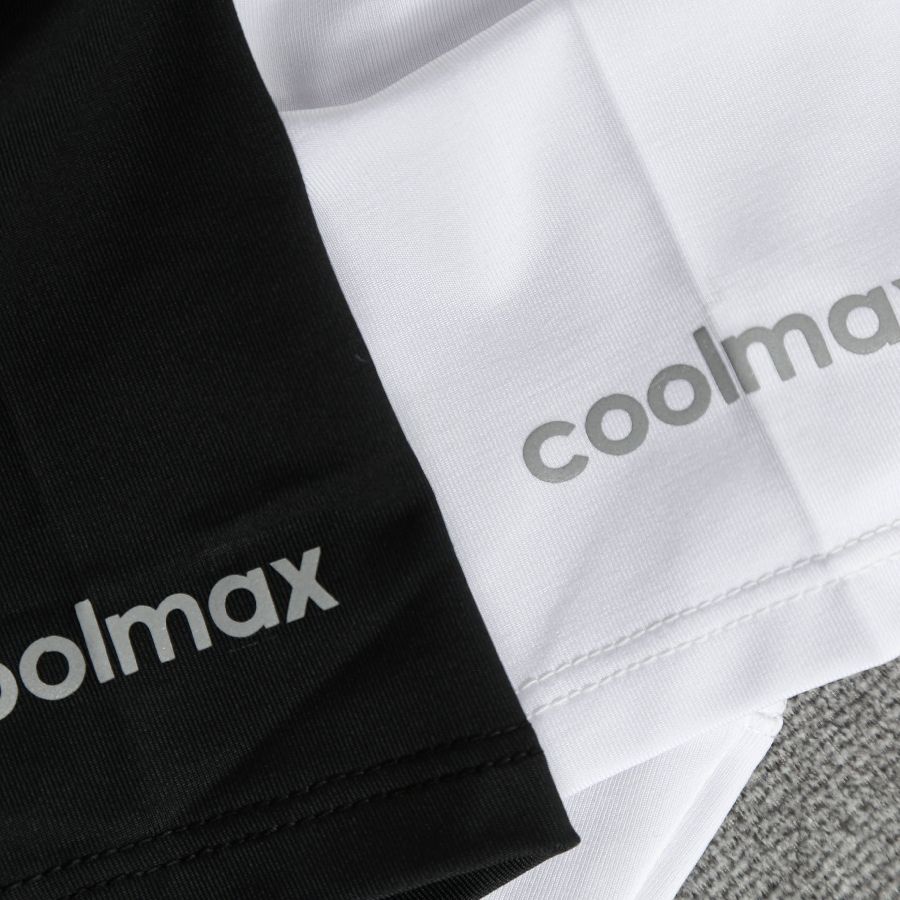 Combo 2 Áo nữ cổ tim Eagle coolmax - Trắng