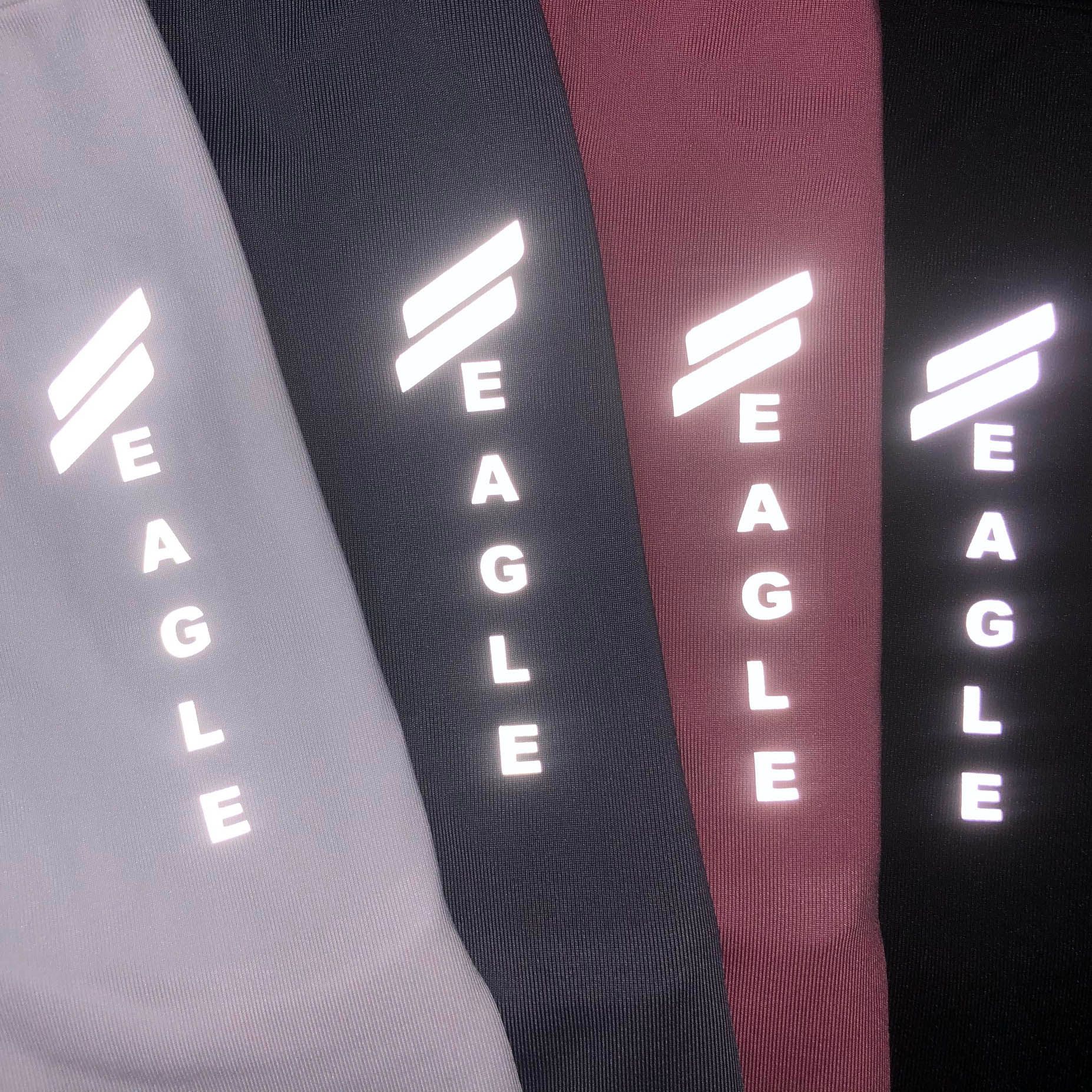 Áo ba lỗ nữ Eagle logo thêu - Đen