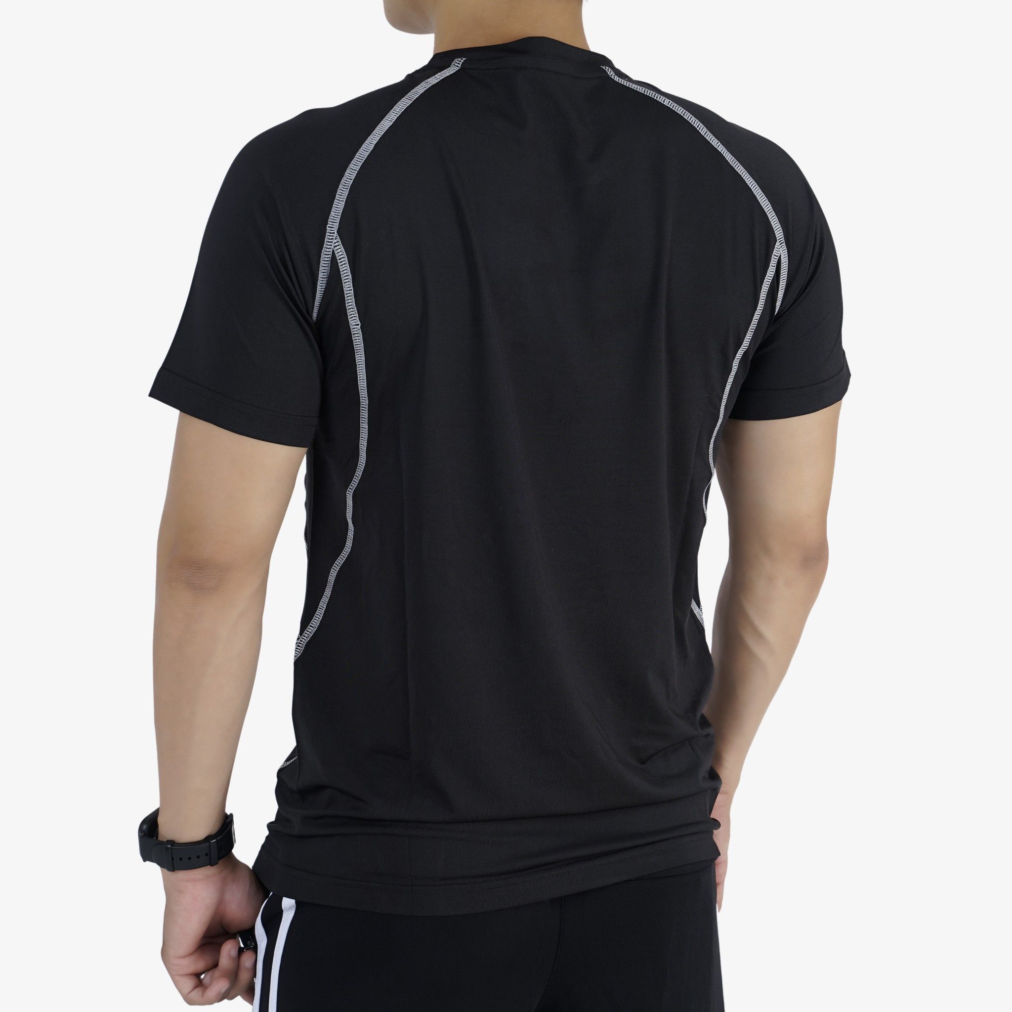 Áo nam Eagle body phối gân nổi