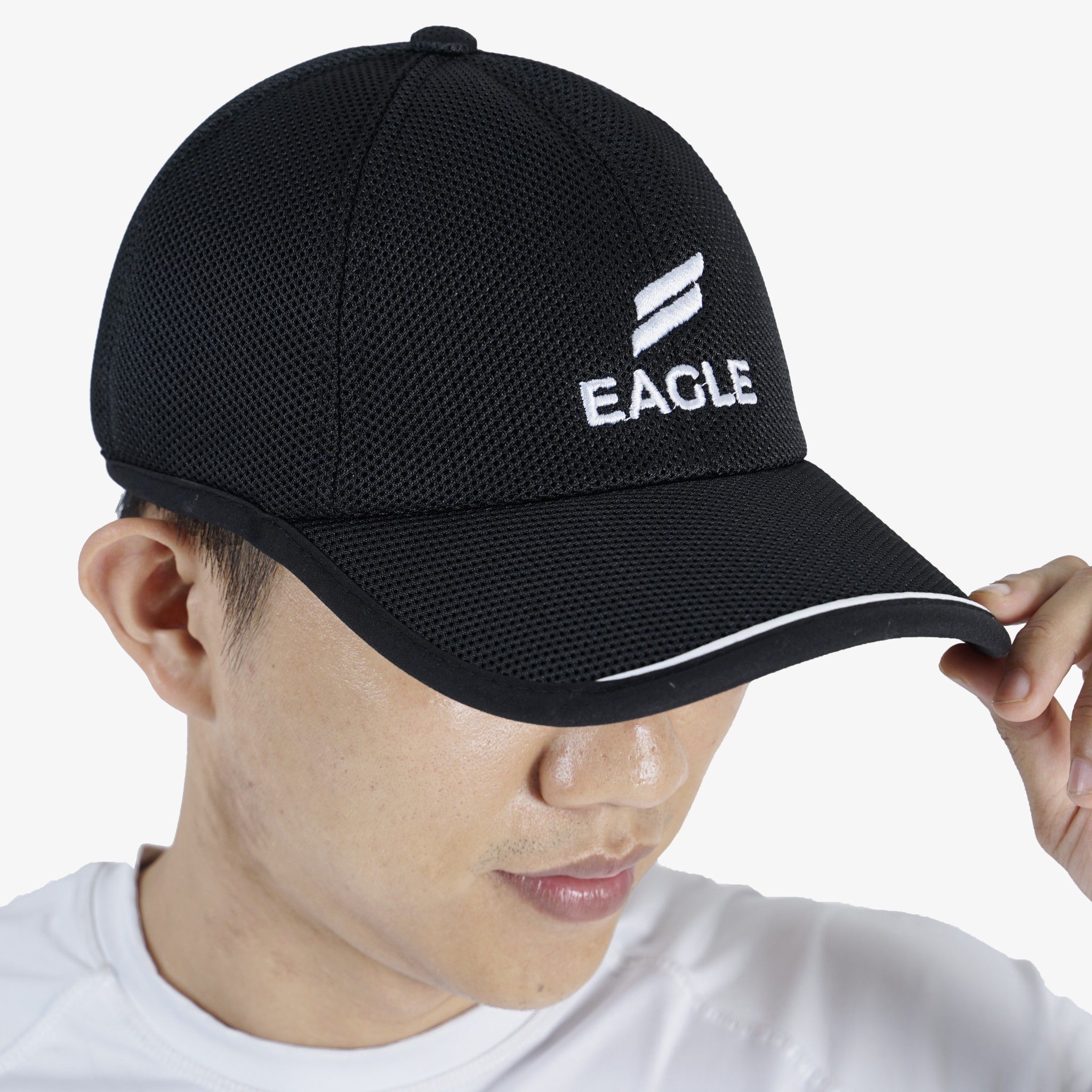 Nón Eagle lưới - Đen