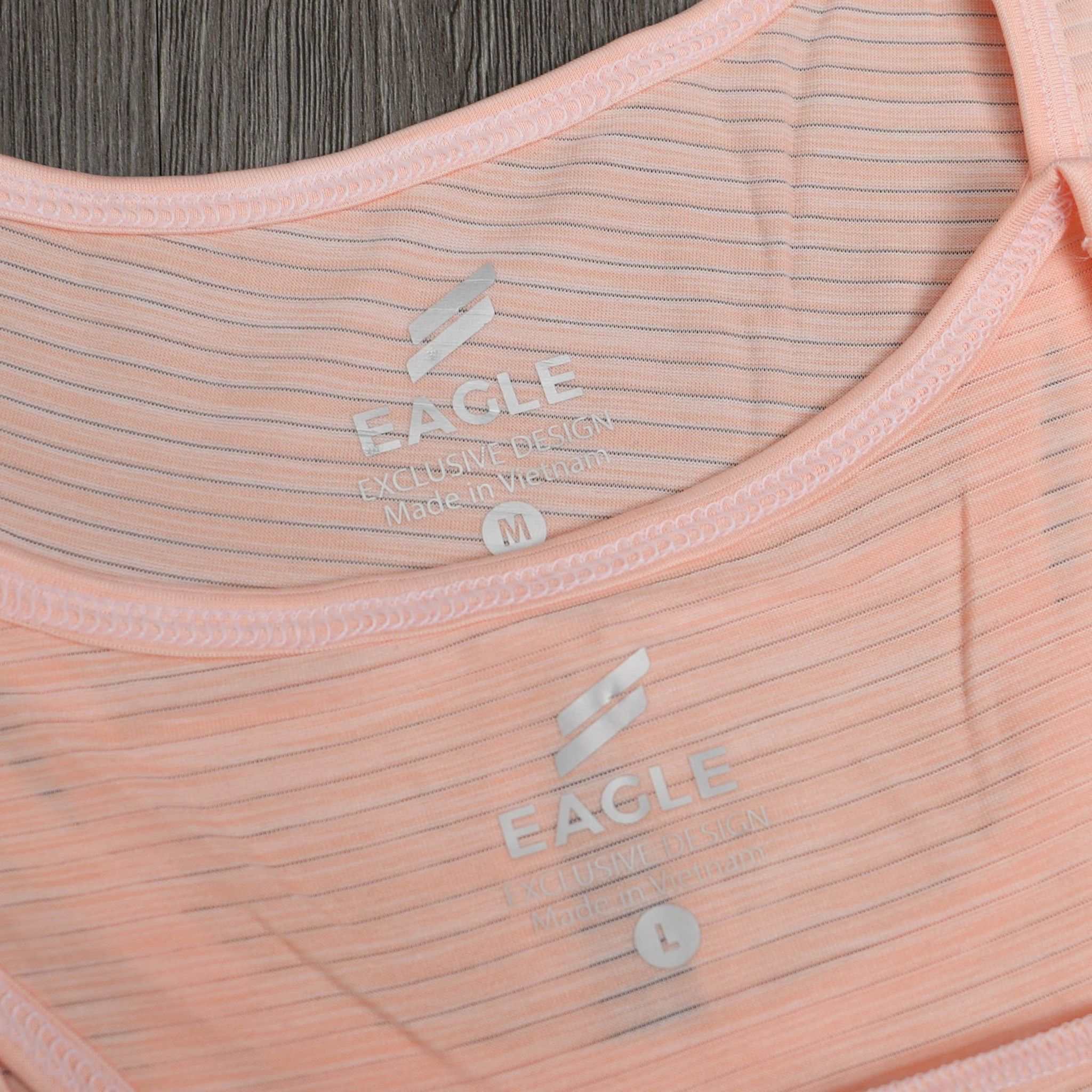 Áo tank top nữ Eagle xẻ lưng - Hồng