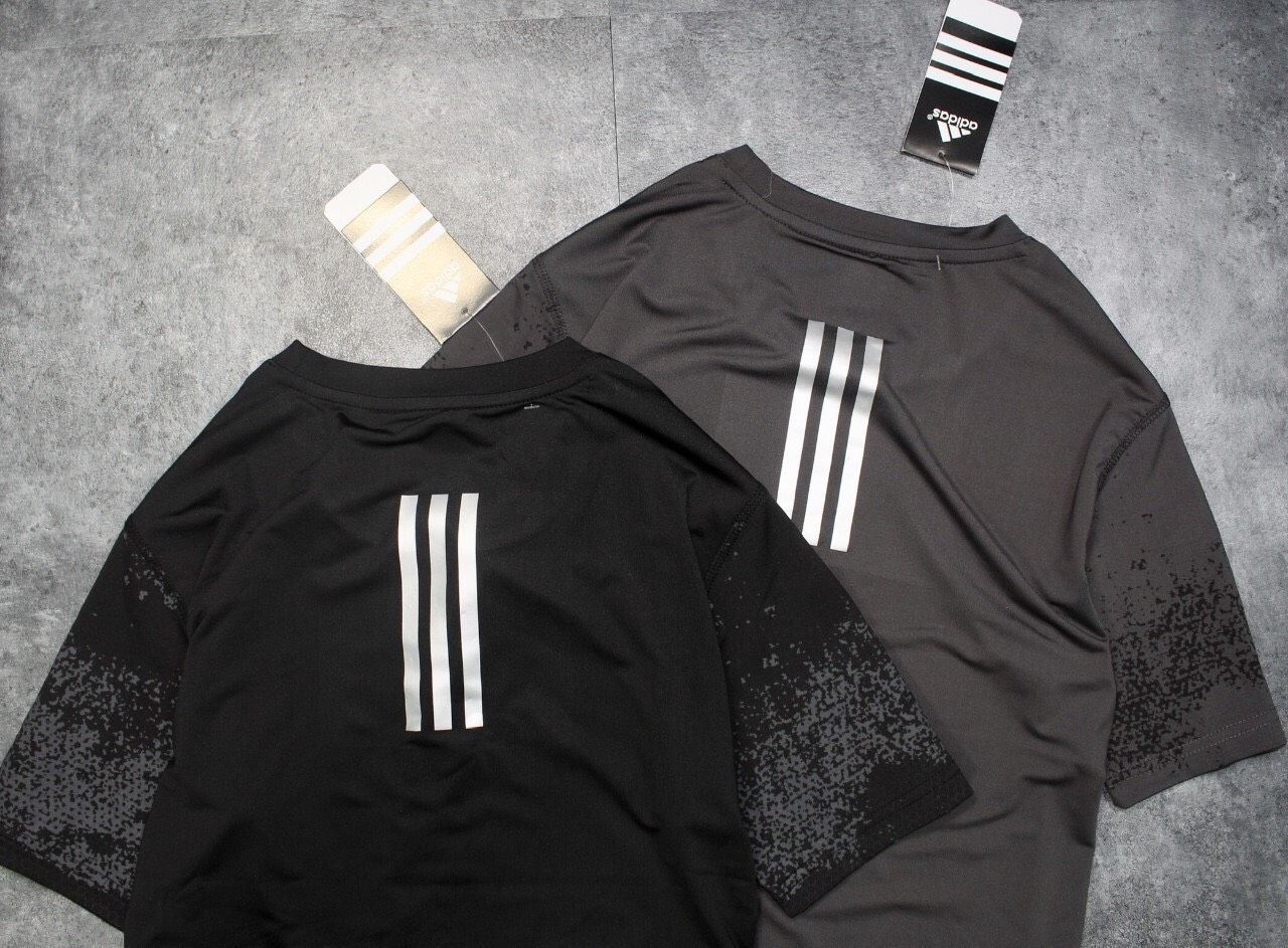 Áo nam Adidas chấm phối họa tiết