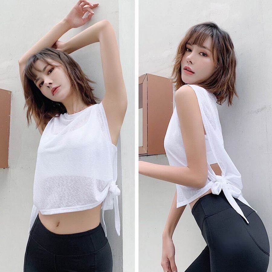 Áo tank top dây cột