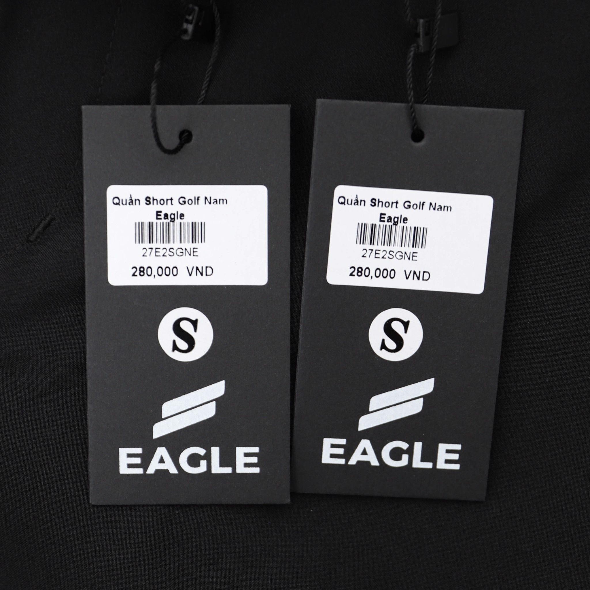 Quần Short Golf Nam Eagle - Đen
