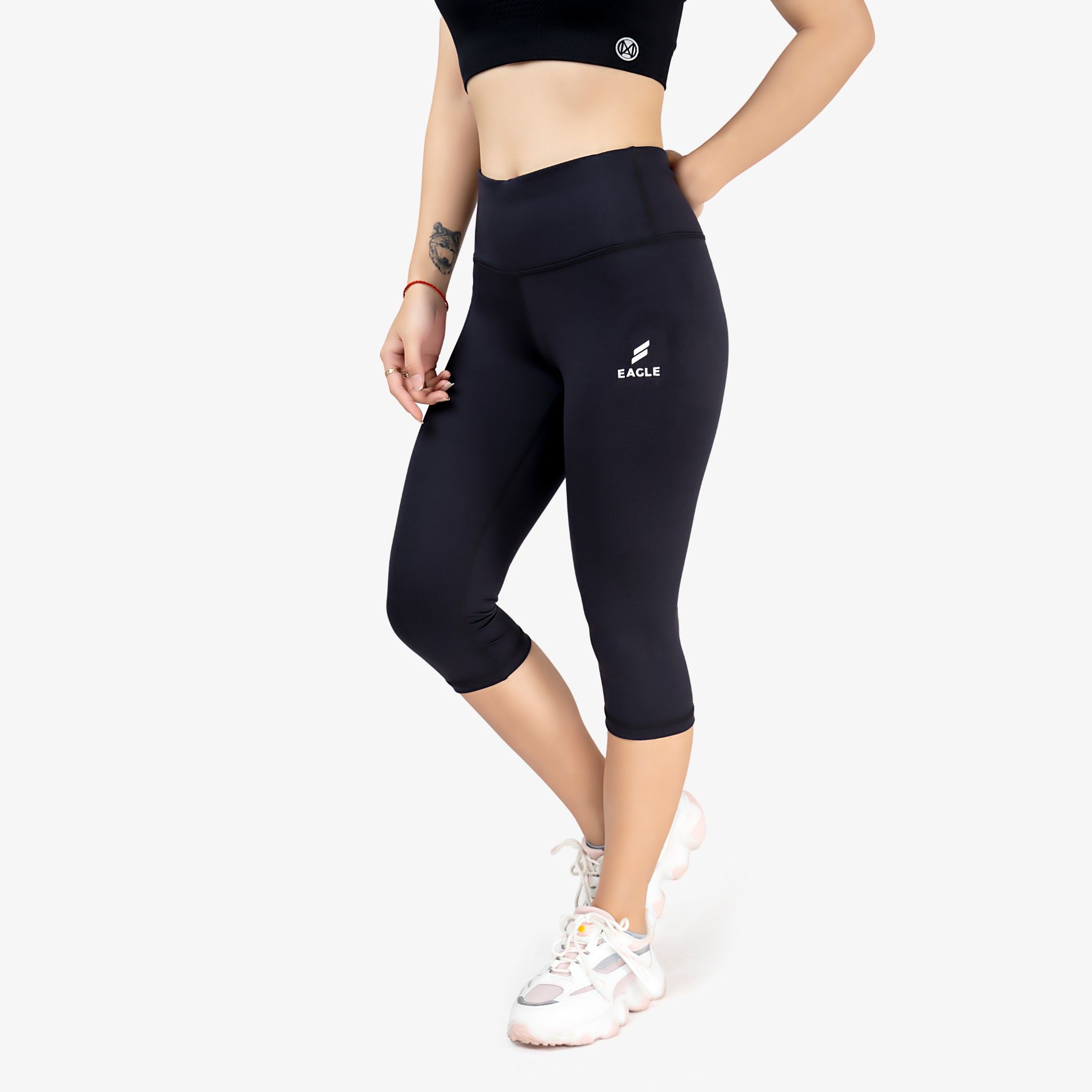 Quần lửng nữ Eagle trơn basic
