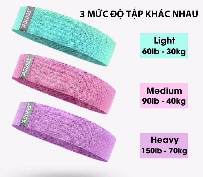 Dây tập mông aolikes vải