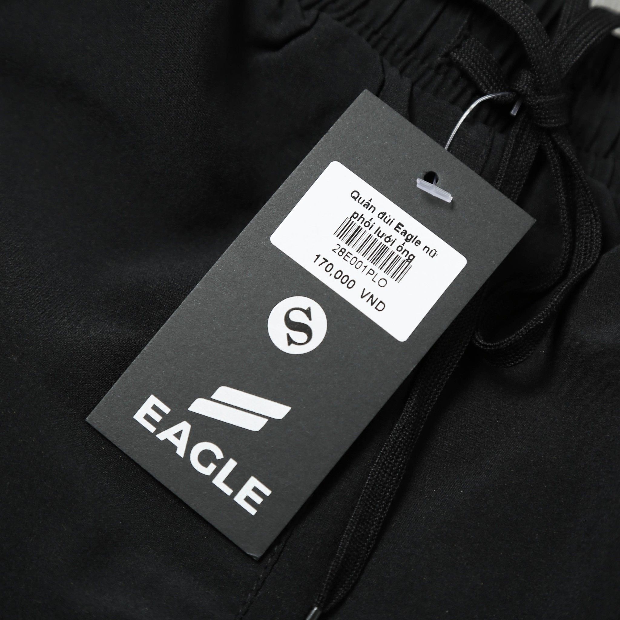 Quần đùi Eagle nữ phối lưới ống