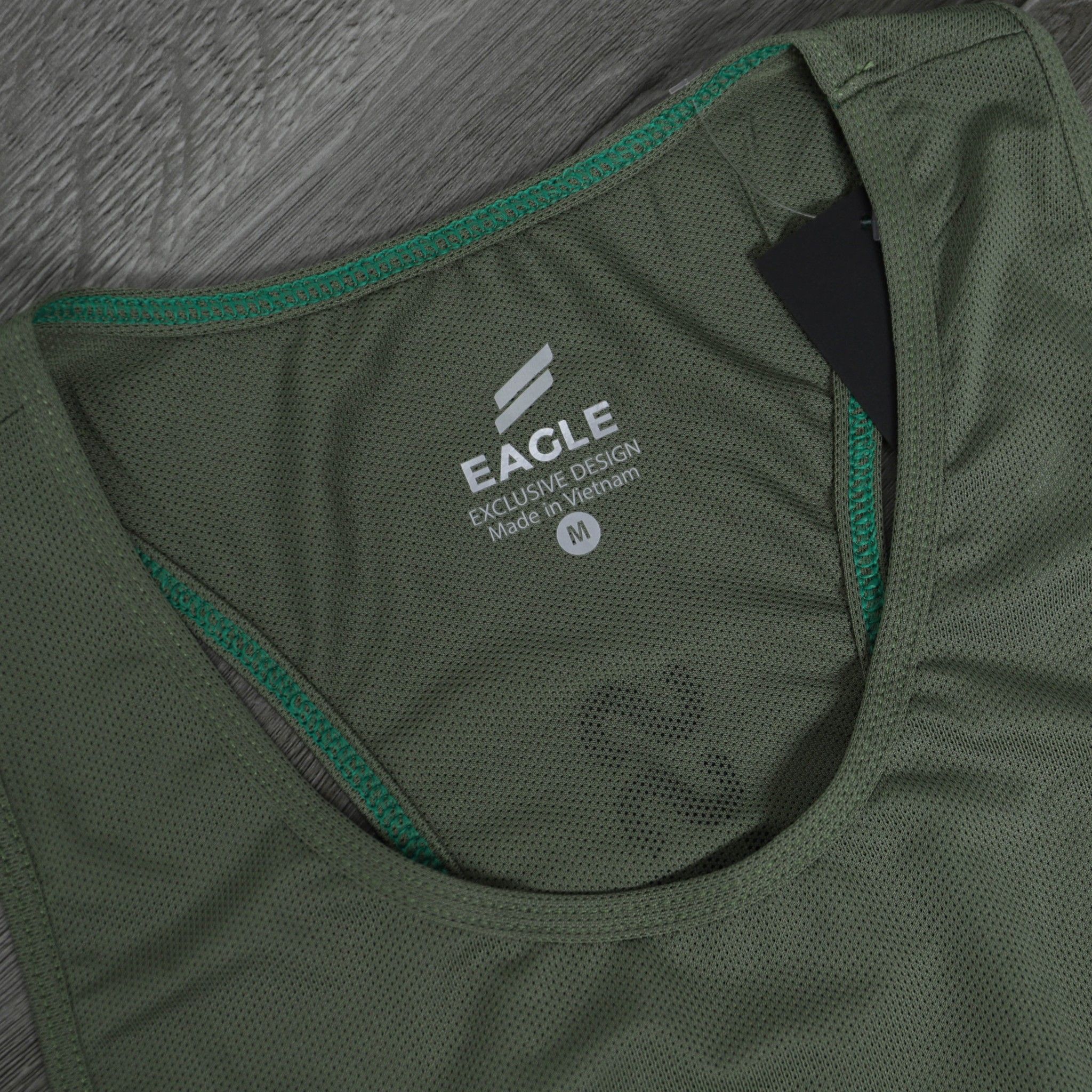 Áo tanktop nữ Eagle Fitness in lưng