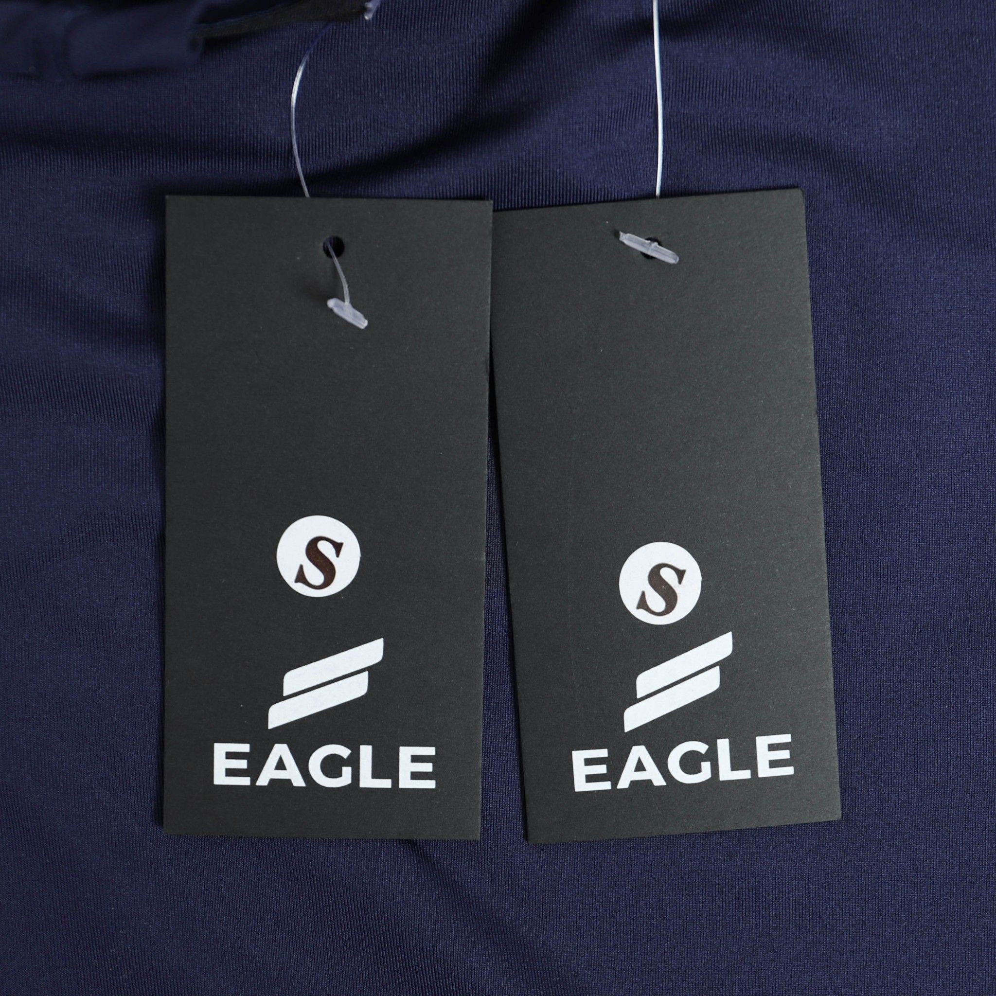Áo nam Eagle ráp lăng in vai - Xanh Đậm