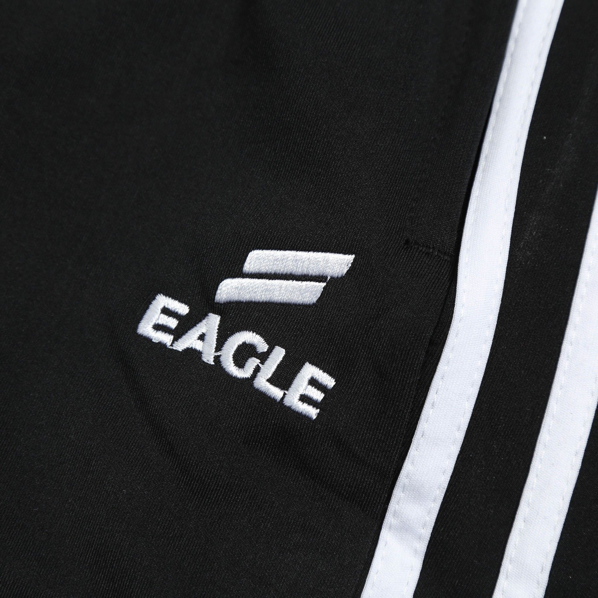 Quần jogger nam Eagle phối 2 sọc