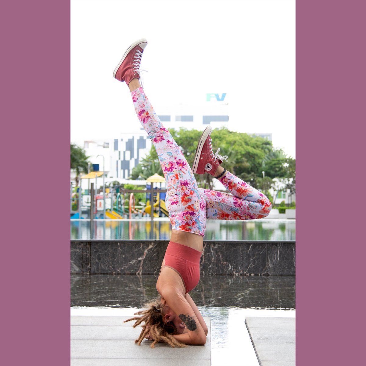 Quần legging in cao cấp Athleisure Eli Newyork - LP009