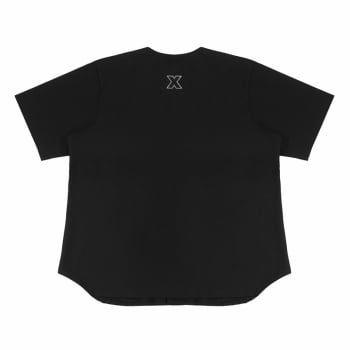 Áo Oostock Cotton Baseball Jeresey Black & Gray