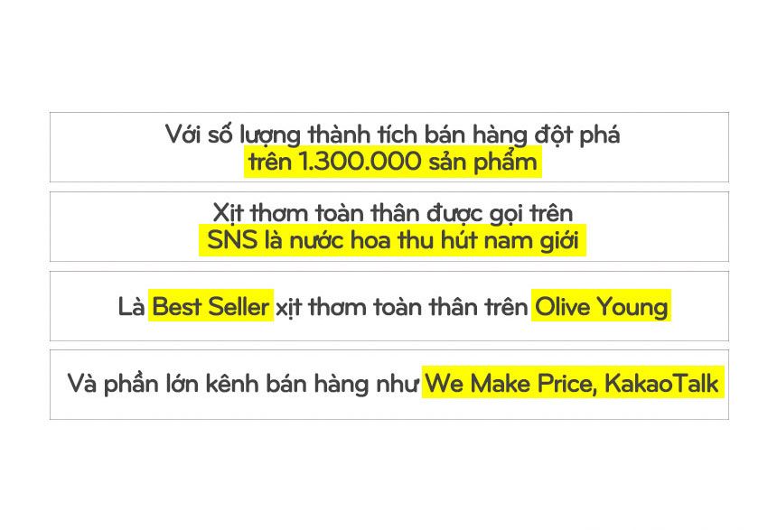 Xịt thơm toàn thân và tóc Body Holic Me Factory Hair & Body Mist