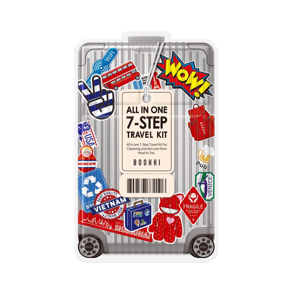 All in one 7- Step travel kit Bookki
