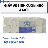 


																	 Giấy vệ sinh cuộn nhỏ không lõi 3 lớp hãng TMCARE mã TMSL-3KL 