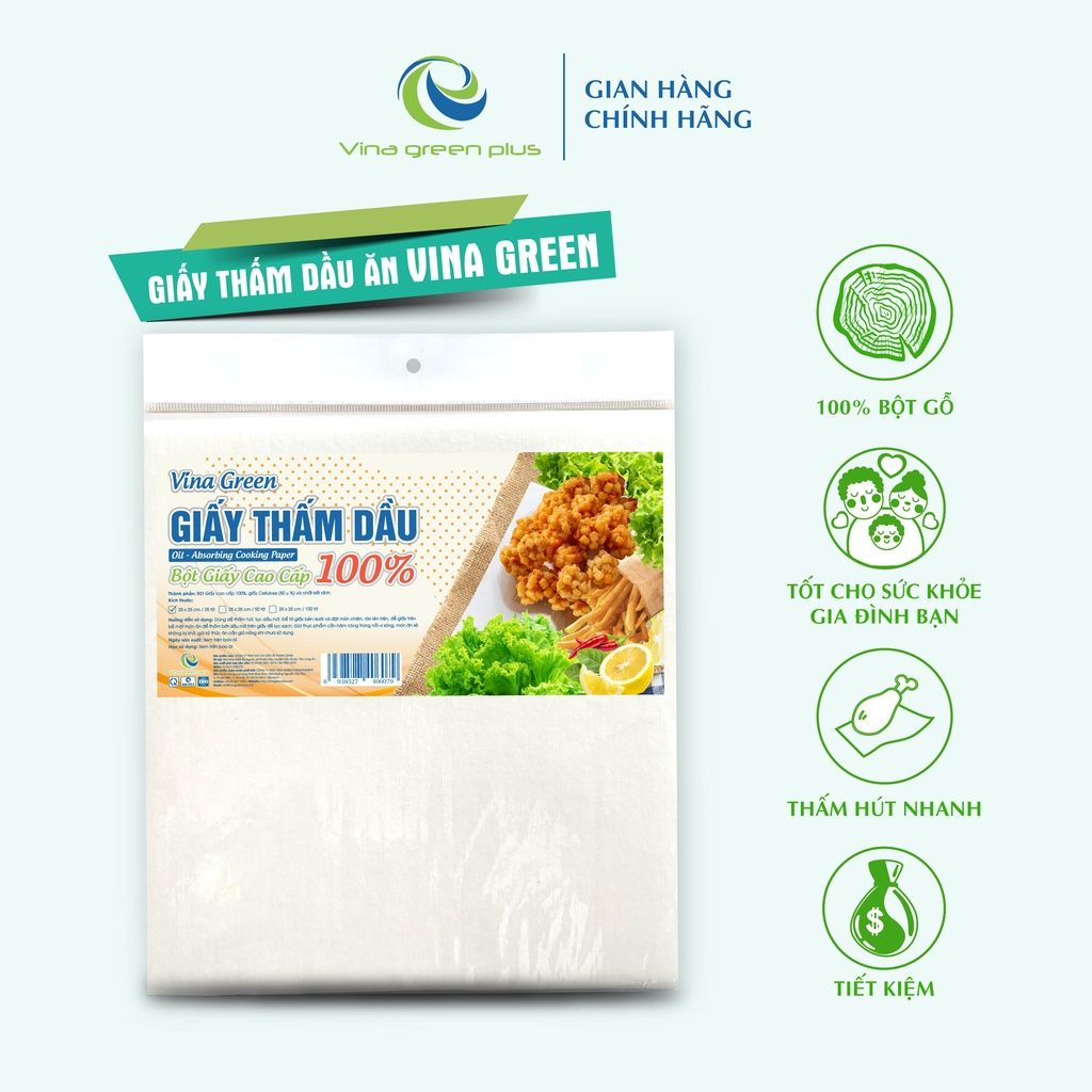 Giấy thấm dầu thực phẩm