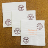


																	 Khăn giấy ăn in logo HAKA COFFEE 
