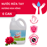 


																	 Hai thùng nước rửa tay TMCARE hương hoa hồng - 6 can 3.8Kgs 