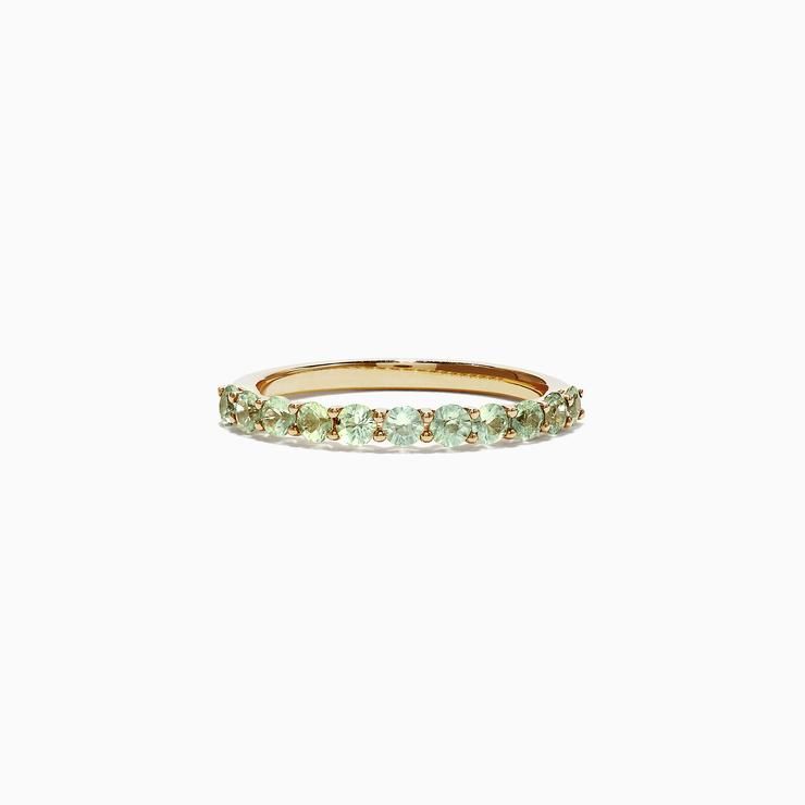 White Sapphire Band Ring