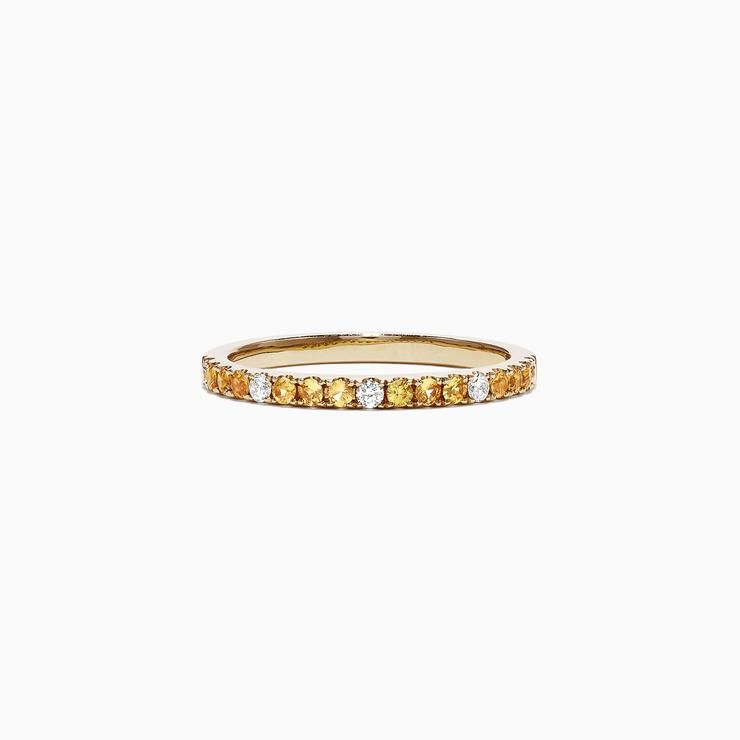 White Sapphire Band Ring