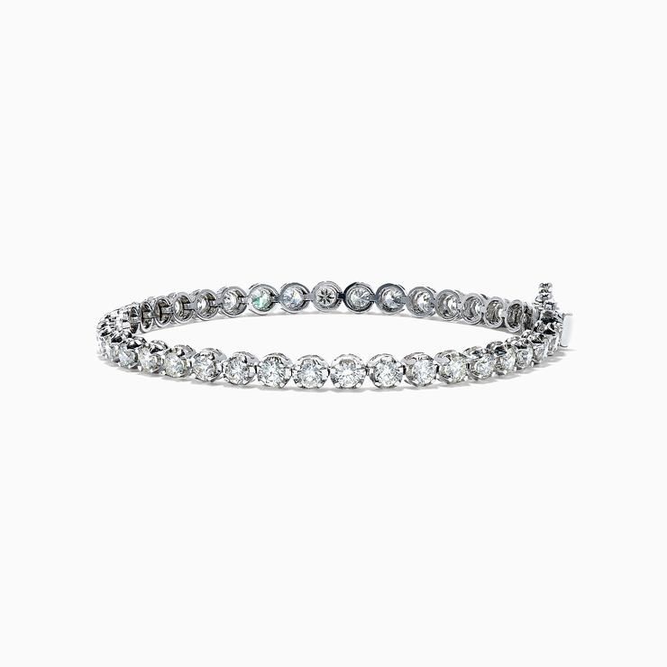 Diamond Wide Band Bracelet