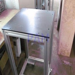 Bán khung nhôm mặt inox(TH-13)