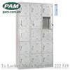 Tủ locker 15 ngăn 5 tầng 3 khoang