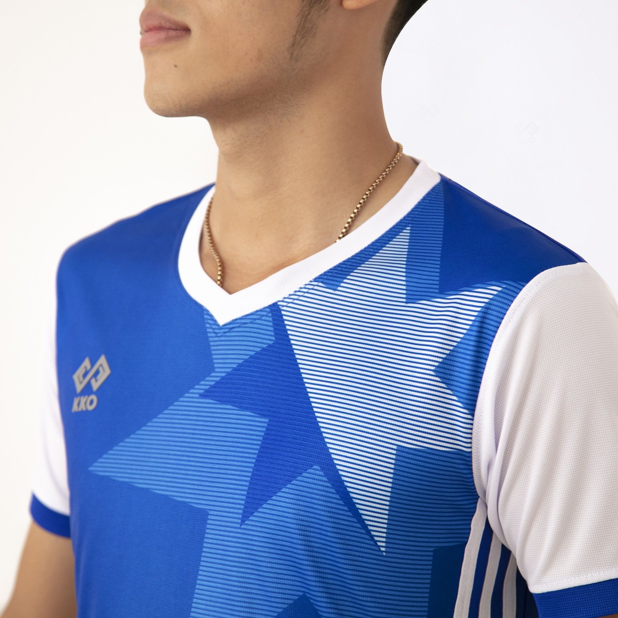 Áo Đấu Star Xanh Bích