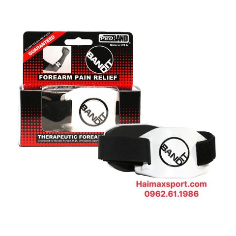 Đai hỗ trợ cơ dưới khuỷu tay chống Elbow Bandit Forearm Pain Relief