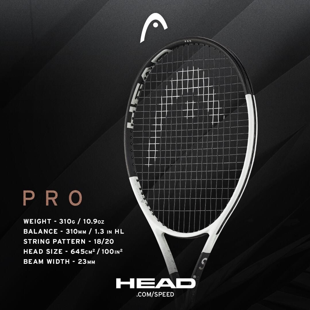 Vợt Tennis Head Speed PRO 2024 310g (18 x 20)