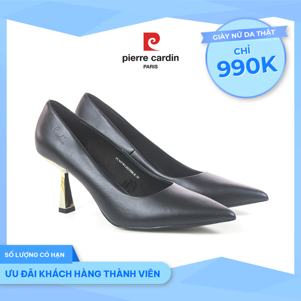 Giày Nữ Cao Gót Da Thật Pierre Cardin - PCWFWLH 239 (+7cm)