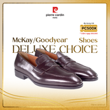 [RE-NEW] Giày Penny Loafer Đế Da Pierre Cardin - PCMFWLH 361