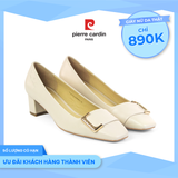 [RE-NEW] Giày Nữ Cao Gót Da Thật Pierre Cardin - PCWFWLH 240 (+4,5cm)