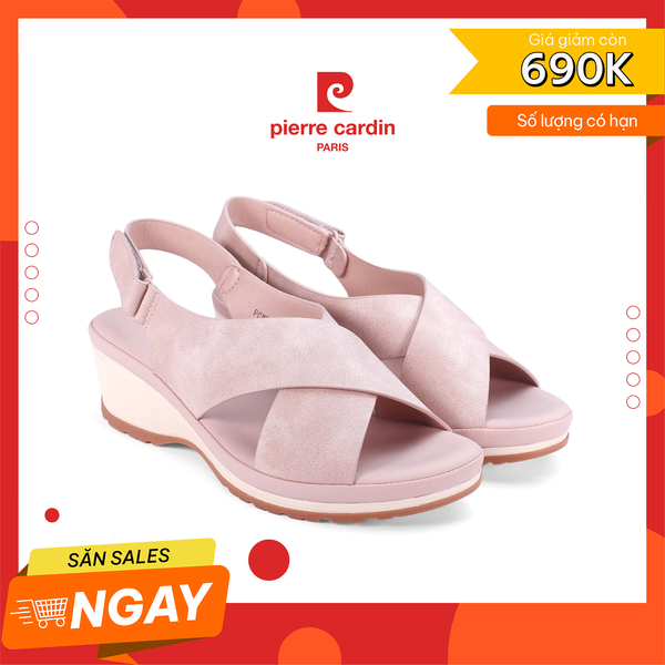 Sandals Cao Gót Pierre Cardin - PCWFWSH 235 (+4cm)