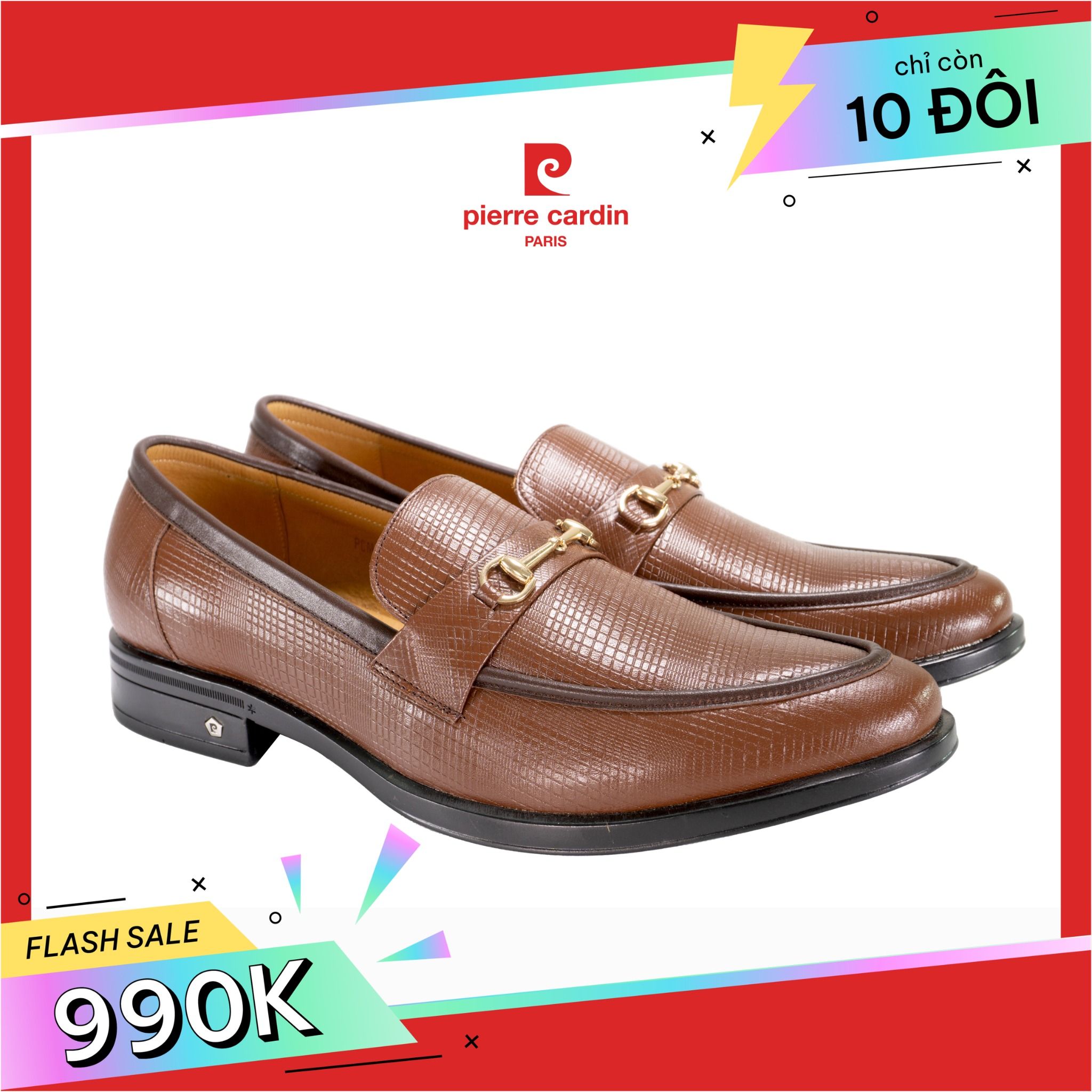 Pierre Cadin Paris Vietnam: Horsebit Loafer - PCMFWLH 700 (BROWN)