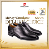 [ROYAL] Giày Wholecut Oxford Đế Da Pierre Cardin - PCMFWLG 356