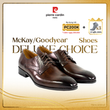 [BROGUE] Giày Derby Đế Da Pierre Cardin - PCMFWLG 349