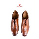 [ROYAL] Giày Brogue Oxford Đế Da Pierre Cardin - PCMFWLG 357