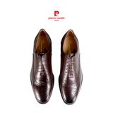 [ROYAL] Giày Brogue Oxford Đế Da Pierre Cardin - PCMFWLG 357