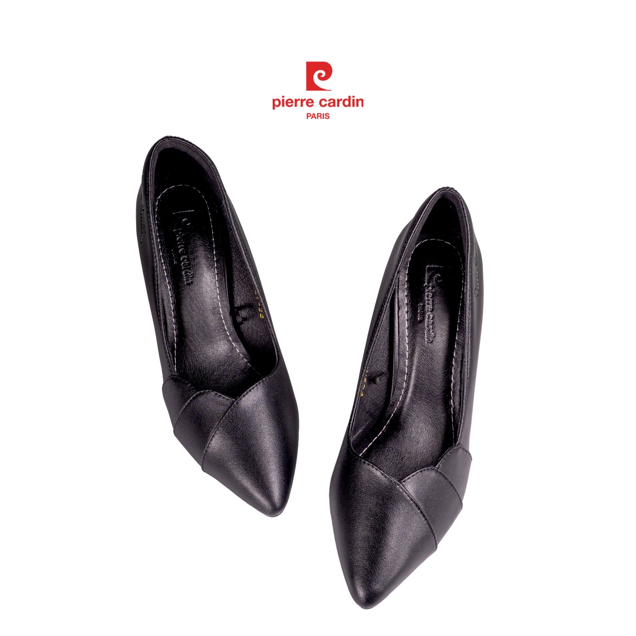 Pierre Cardin Paris Vietnam: Giày Nữ Cao Gót Nhọn - PCWFWSH 227 (BLACK)