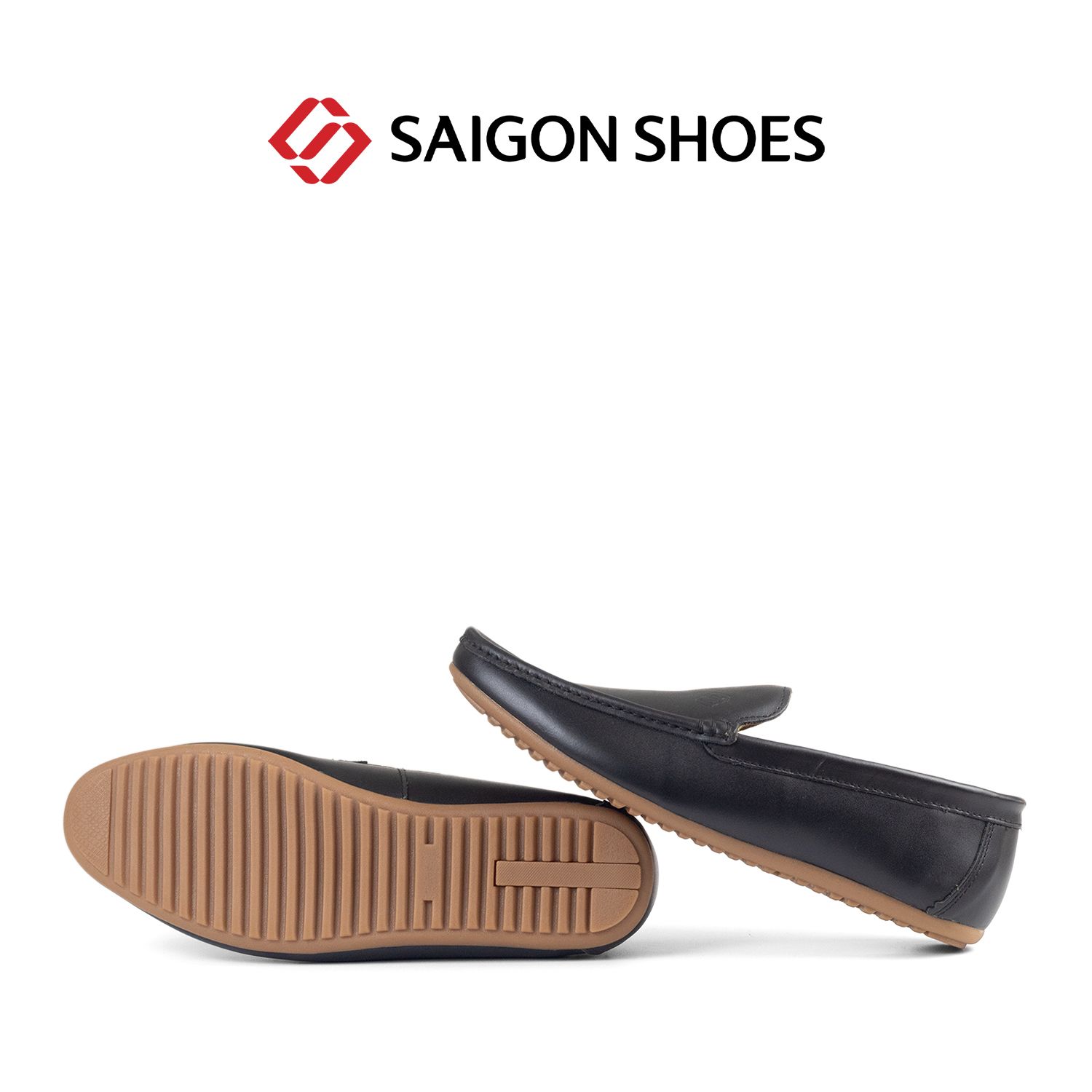 Pierre Cardin Paris Vietnam: Giày Mọi Saigon Shoes -  SGMFWLH 005 (BLACK)