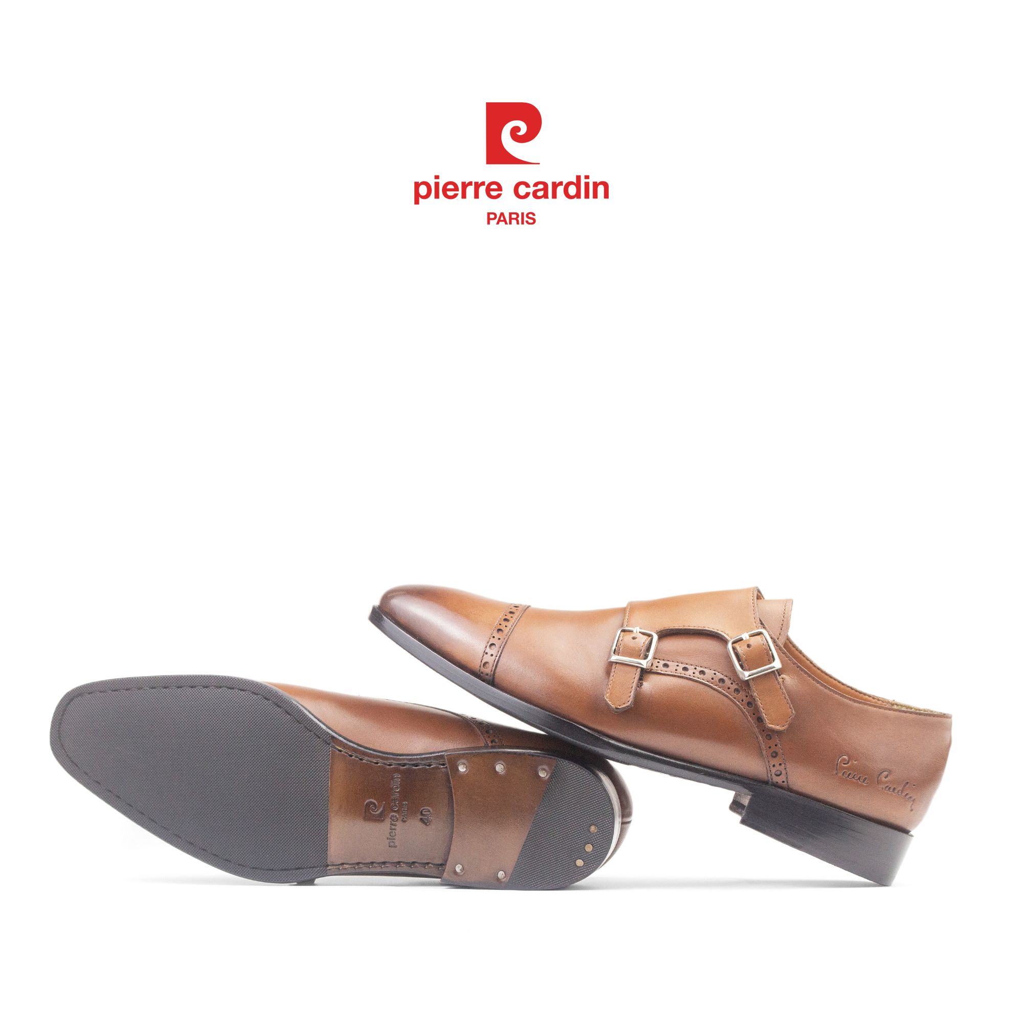 Pierre Cardin Paris Vietnam: Giày Double Monkstrap Cao Cấp Pierre Cardin - PCMFWLH 363