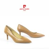 Giày Nữ Cao Gót Mũi Nhọn Da Thật Pierre Cardin - PCMFWLH 241 (+6cm)