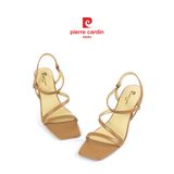 Sandal Cao Gót Mũi Vuông Da Thật Pierre Cardin - PCWFWLH 242 (+6cm)