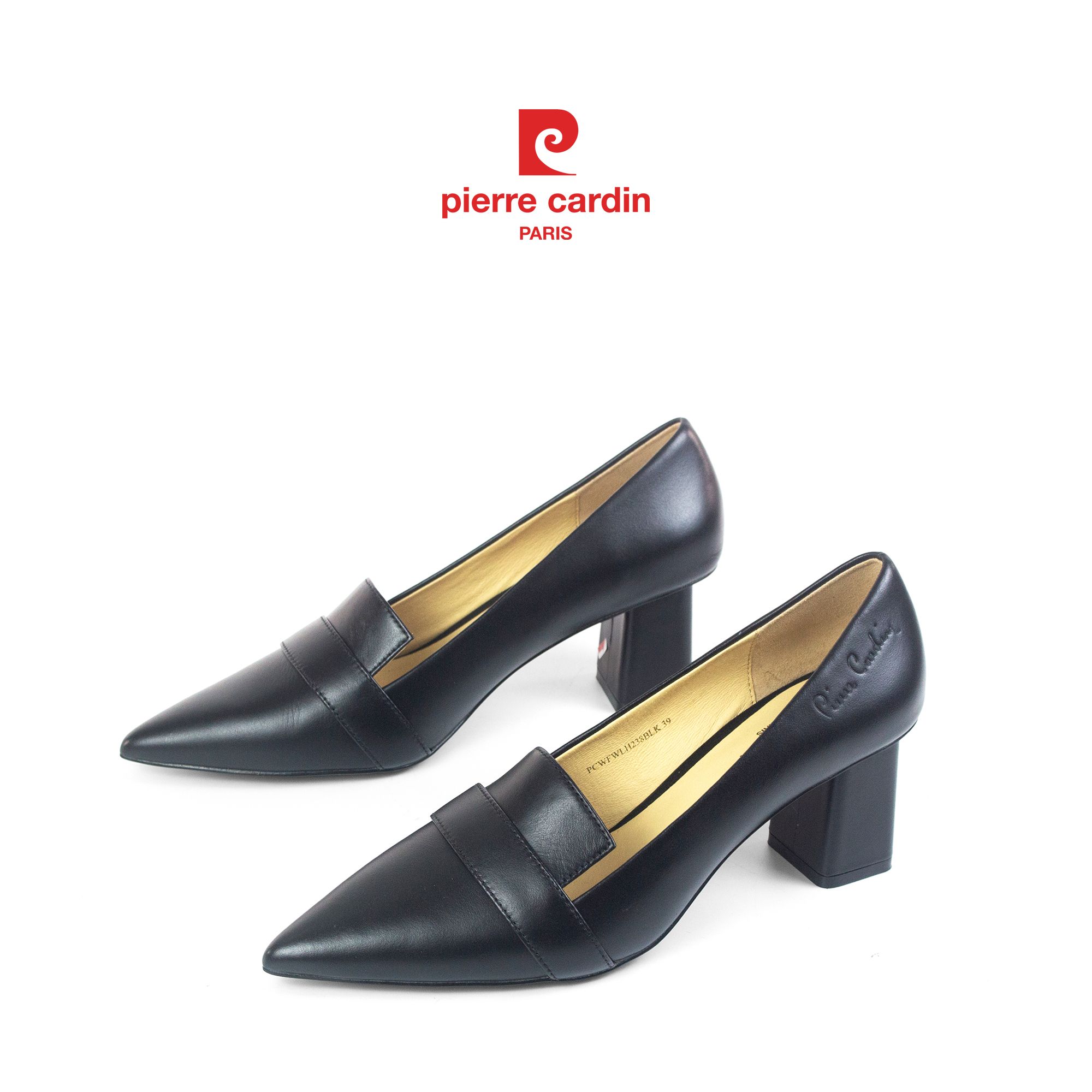 Pierre Cadin Paris Vietnam: Giày Nữ Cao Gót Da Thật Pierre Cardin - PCWFWLH 238