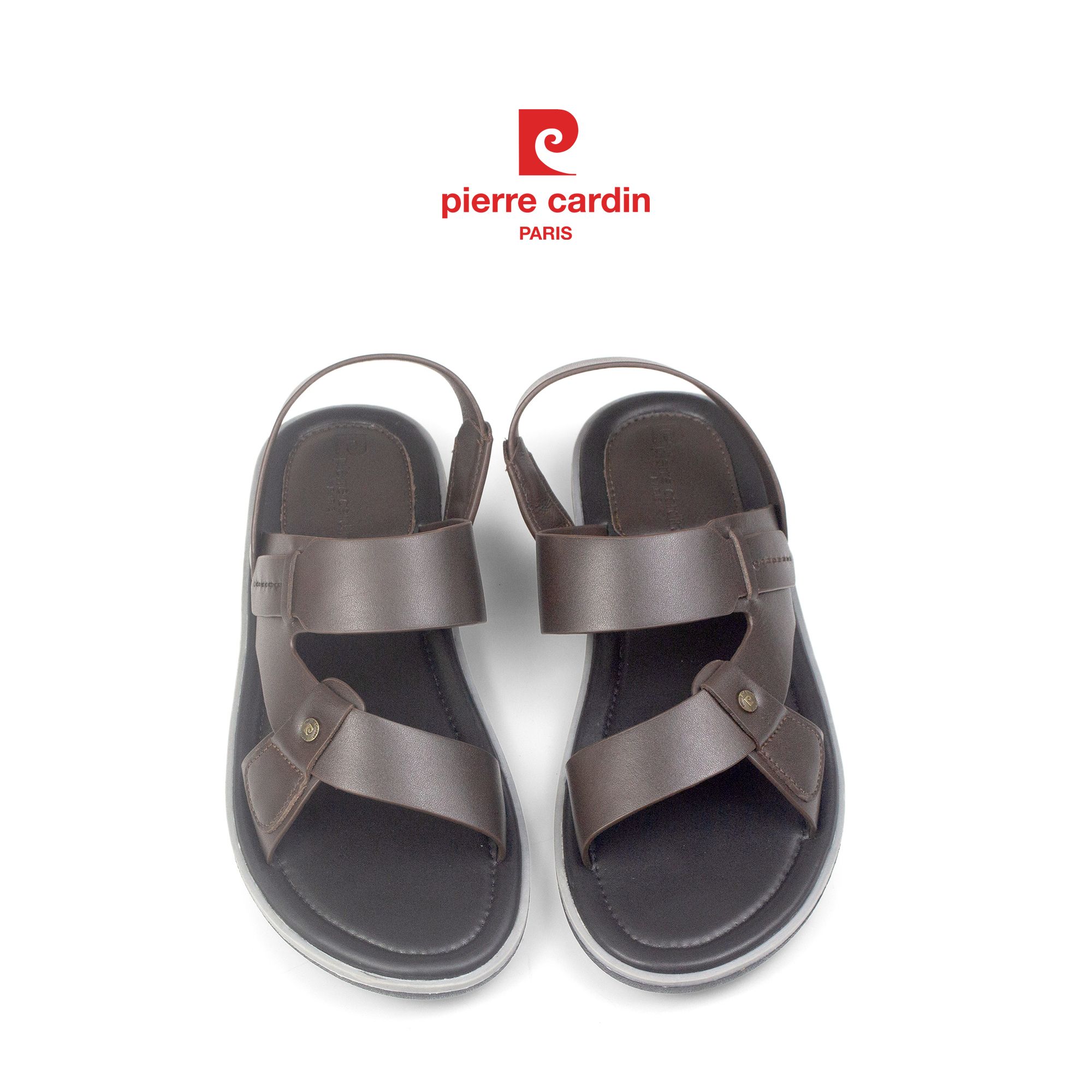 Pierre Cardin Paris Vietnam: Sandals Phiên Bản Cải Tiến Pierre Cardin - PCMFWLH 154 (BROWN)