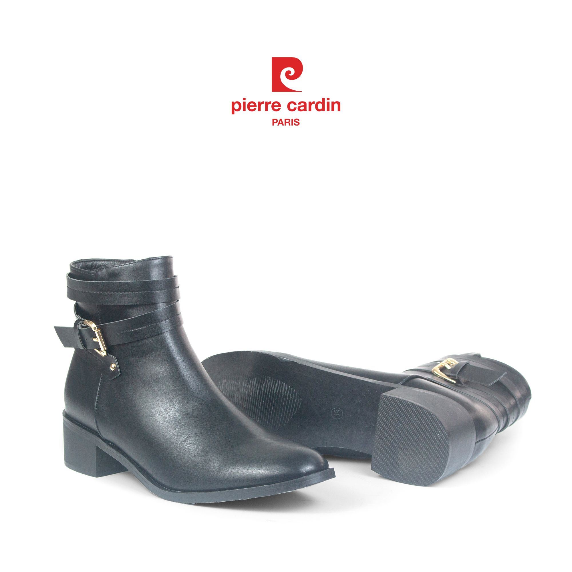 Giày Boots Nữ Pierre Cardin Phiên Bản Đặc Biệt - PCWFWSH 247 (BLACK)