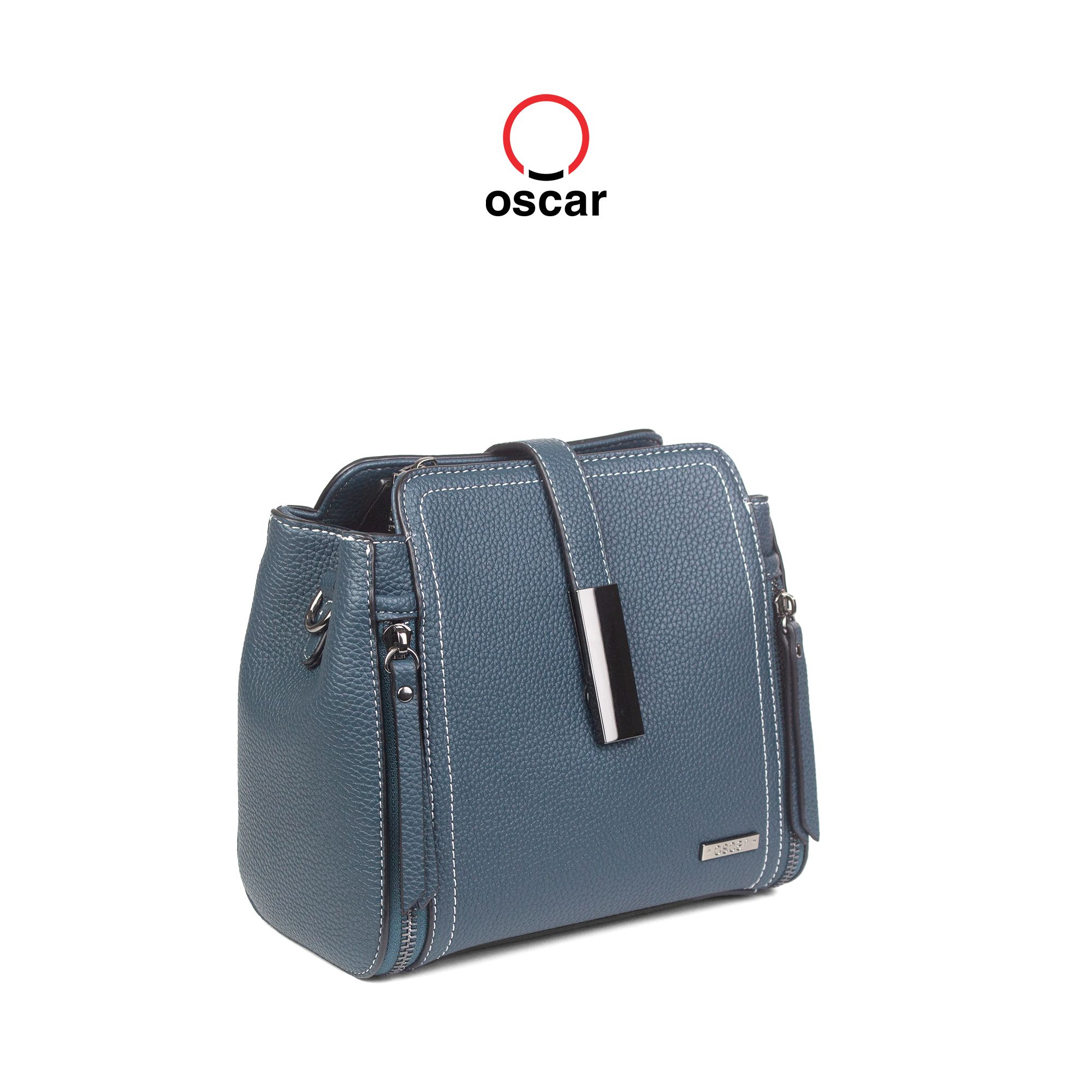 Pierre Cardin Paris Vietnam: Túi Xách Nữ Phong Cách Cổ Điển Oscar Fashion - OCWHBSG 065 (BLUE)