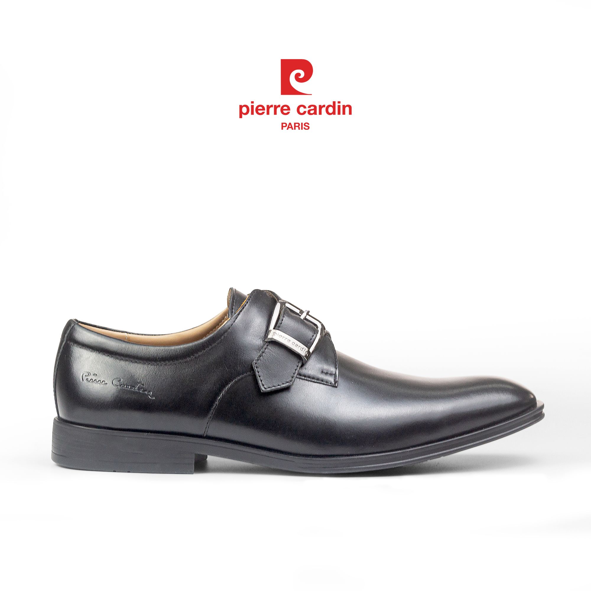 Pierre Cadin Paris Vietnam | Pierre Cardin Premium Single Monkstrap - PCMFWLI 778 (BLACK)