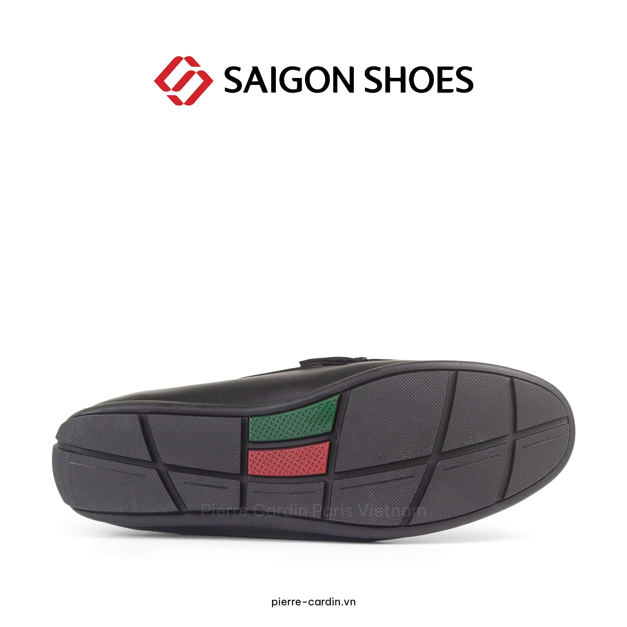 Pierre Cardin Paris Vietnam: Giày Mọi Saigon Shoes - SGMFWLH 008 (BLACK)